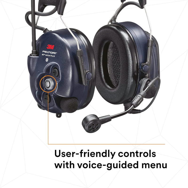 3M Peltor LiteCom PRO III MT73H7A4D10NA Headset, NRR 28dB