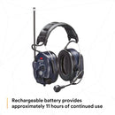 3M Peltor LiteCom PRO III MT73H7A4D10NA Headset, NRR 28dB
