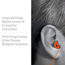 Honeywell Howard Leight QD30 Quiet Multiple-Use Earplugs Corded 26NRR Orange/Blue. Box/100 Pairs