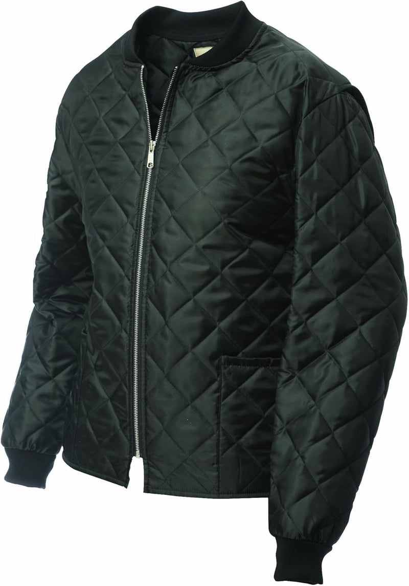Clearance...Tough Duck I7X911-S Quilted Freezer Jacket, Men's, Small, Black. Each