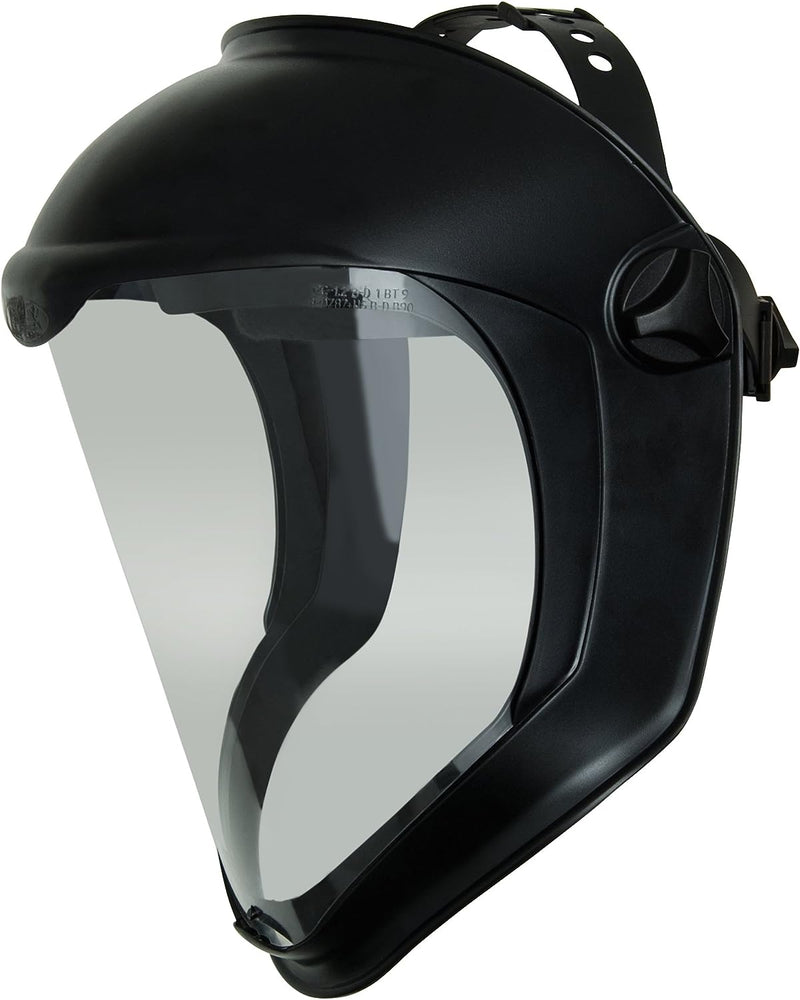 Uvex - Honeywell S8510 Bionic Hardcoat/Antifog Clear/Black Matte Face Shields. Each