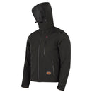 Pioneer V3210370 Heated Softshell Jacket - Black, Size: Large
