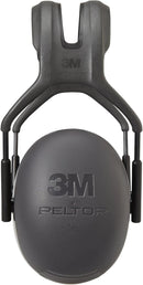 3M PELTOR X5A Ear Muffs, 31dB NRR, Over-Head, Black