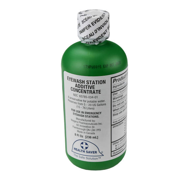 PK/16: Haws 9082 sterile bacteriostatic preservative 8 oz. (236 ml) bottles