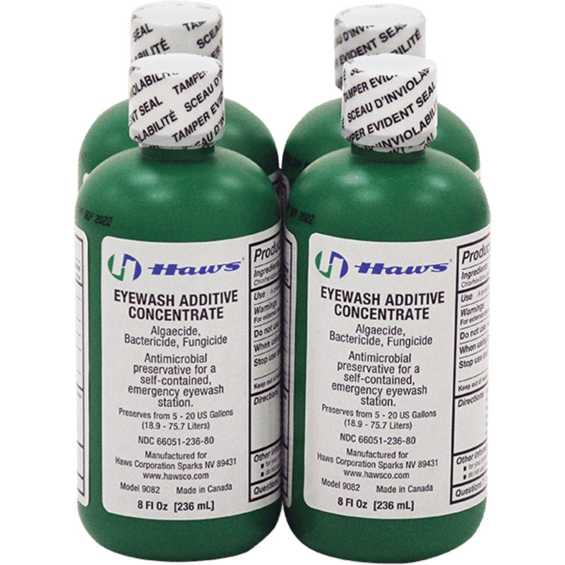 PK/16: Haws 9082 sterile bacteriostatic preservative 8 oz. (236 ml) bottles