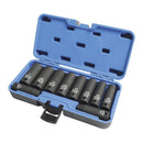 JET 610303 1/2-inch Drive Regular SAE Professional Impact Socket Set. 10-Piece