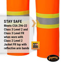 Pioneer Tear Resistant Bib Fishing Pants - Windproof