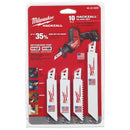 Milwaukee 49-22-0220 General Purpose Hackzall Blade Set, 10-Piece