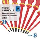 JET Insulated Screwdriver Set - VDE Certified - 9 Pieces
