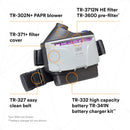 3M™ Versaflo™ PAPR Assembly TR-307N+, with Easy Clean Belt and High Capacity Battery 1 EA/Case