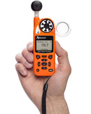 Kestrel 5400 Heat Stress Tracker Pro with Link, Compass and Vane Mount