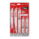 Milwaukee 5 Piece Demo Reciprocating Saw Blade Set Sawzall Bl Set - Demo (5-Piece)