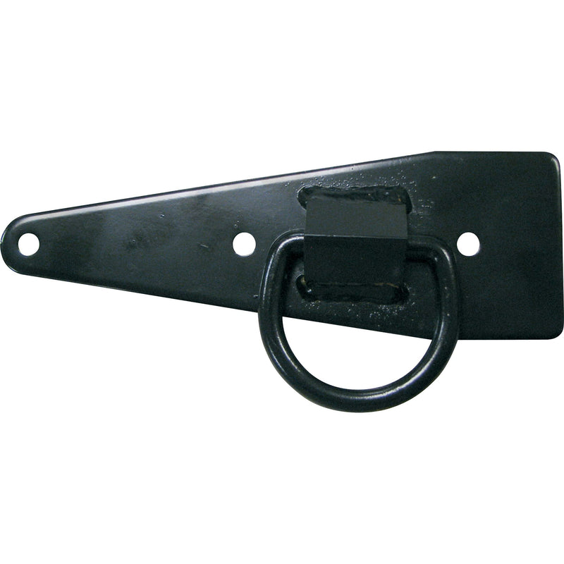 3M DBI-SALA 2103677 Anchor for Roof, Reusable, Compact Anchor for Flat Or Sloped Wood Roofs with D-Ring, Black