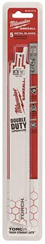 Milwaukee 48-00-5713 Super Sawzall Bl 10T 9Lg Torch Pack Of 5