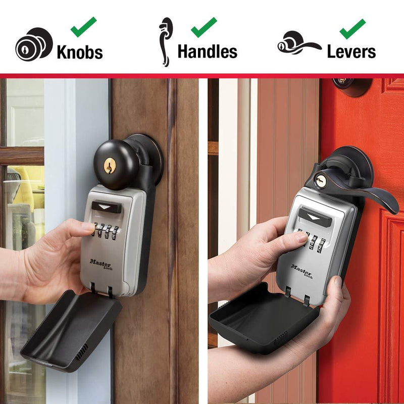 Master Lock 5401D Select Access Wall-Mounted Key Storage Box with Set-Your-Own Combination Lock
