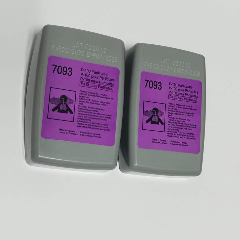 Case/2 Pairs: 3M Particulate Filter 7093