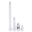 JET 1/2 Inch Drive Socket Wrench Set - SAE & Metric 6 Point Deep & Standard Length Sockets with Torque Drive - 55 Pieces