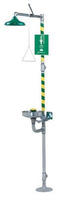 Haws Drinking Faucet 8300-8309 AXION MSR Combination Eye/Face Wash and Shower