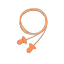 Honeywell QD30 Howard Leight Quiet Reusable Corded Earplugs, 100 Pairs, One Size, Orange (Pack of 100)