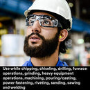 3M E-A-Rsoft Yellow Neons Corded Earplugs Large, Hearing Conservation 311-1251 in Poly Bag Large Size