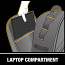 DEWALT Tool Backpack - Ergonomic, 43 Pockets, Water Resistant Compartment (DWST560102)