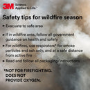 PK/440: 3M Aura Particulate Respirator 9205+, N95 Disposable Respirators, Individually Wrapped, 3 Panel Flat Fold Design Allows for Facial Movements, Comfortable, NIOSH Approved