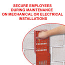 Master Lock 503RED Group Lock Box for Lockout/Tagout, Steel, Red