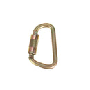 3M DBI-SALA Saflok Self-LockingSelf-Closing Carabiner with 1116" Gate Opening,Gold