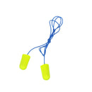 3M E-A-Rsoft Yellow Neons Corded Earplugs Large, Hearing Conservation 311-1251 in Poly Bag Large Size