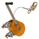 PeakWorks V845179065 Confined Space Kit, Replacement 65' Man Winch with 3/16" (5 mm) Cable and Swivel Hook