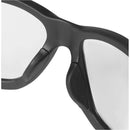 Safety Glasses,Black Frame,Clear Lens