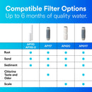 3M Aqua-Pure Whole House Standard Diameter Water Filter Transparent Plastic Housing AP102T, 5530008