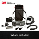 3M Adflo Powered Air Purifying Respirator with 3M Speedglas Welding Helmet 9100-Air, 35-1101-00SW