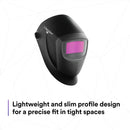 Case/3: 3M Speedglas 04-0100-20NC-CA Auto Darkening Welding Helmet (Sensitivity 4 Level TIG10A & MIG/MAG, Stick)