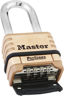 Master Lock 470-1175DLH Proseries Resettable Combination Locks, Carded, 3/8" Diameter, 15/16" Length x 15/16" Width, Multicolor