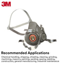 Case 4: 3M Half Facepiece Reusable Respirator 6300 Large