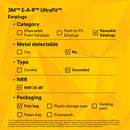 3M E-A-R UltraFit Uncorded Earplugs 340-4003