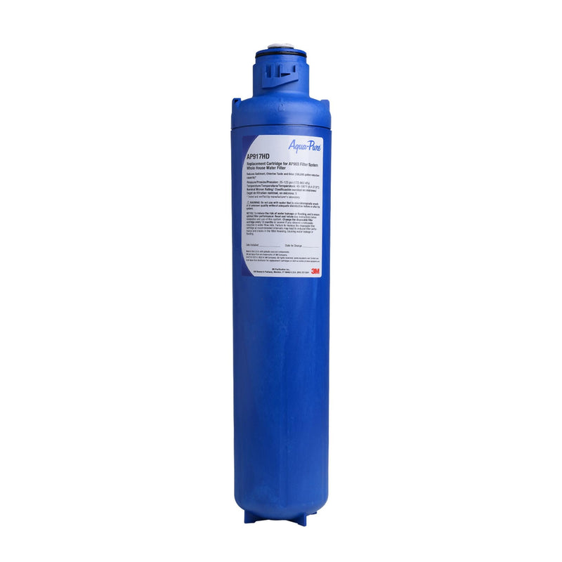 Case/4: 3M Aqua-Pure AP917HD Whole House Sanitary Quick Change Replacement Water Filter Cartridge