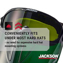 JACKSON SAFETY GPL530 Premium Safety Goggles with detachable Faceshield