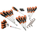 Dynamic D062505 Tools 36 Piece Screwdriver and Bit Set, Comfort Grip Handles