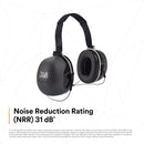 3M PELTOR 67123-case X5B Behind-The-Head Earmuffs (Pack of 10)
