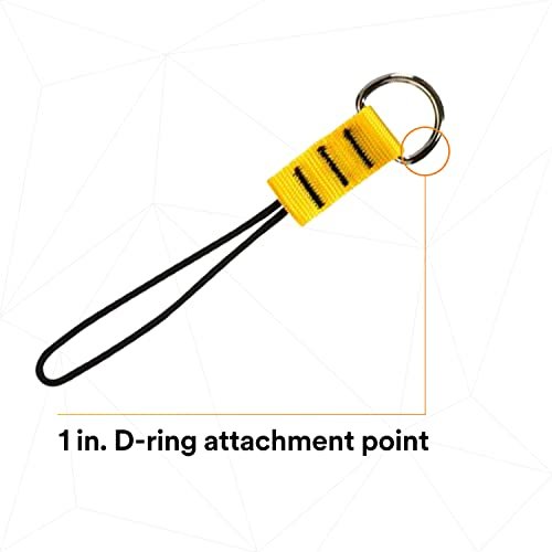 DBI/SALA Python, 1500009,D-Ring Cord W/Loop, Cinches to Tools Weighing Under 5-Pounds, 10-Pack