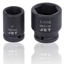 JET 3/4-inch Drive, 8-Piece Deep SAE Professional Impact Socket Set, 6 Point, 610401