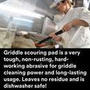 Scotch-Brite 746 Quick Clean Heavy Duty Griddle Pad, 5-1/4" Length x 4" Width x 0.8" Thick (Case of 15)