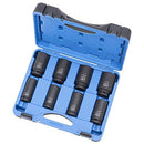 JET 3/4-inch Drive, 8-Piece Regular SAE Professional Impact Socket Set, 6 Point, 610402