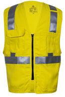 VIZABLE FR Hi-Vis Deluxe Road Vest - Type R Class 2 (MD)