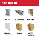 Milwaukee 49-22-3090 12-Piece Hole Dozer with Carbide Teeth Hole Saw Kit