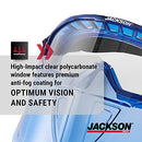 JACKSON SAFETY GPL530 Premium Safety Goggles with detachable Faceshield