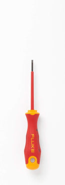 Fluke Insulated Slotted Screwdriver 3/32, 3 INCH, 1000V