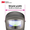 Case/2: 3M Speedglas Auto Darkening Welding Helmet 04-0100-20NC-CA (Sensitivity 4 Level TIG10A & MIG/MAG, Stick)